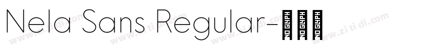 Nela Sans Regular字体转换 Nela Sans Regular字体转换